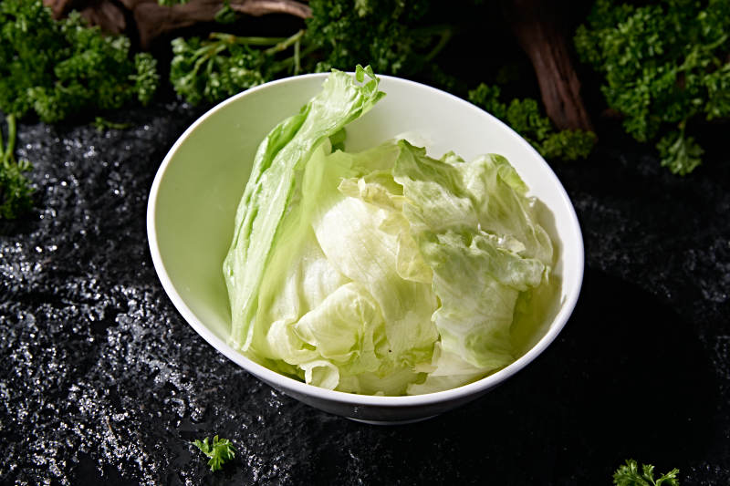火锅涮菜食材新鲜球形西生菜图片