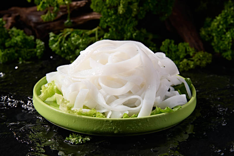 火锅涮煮食材新鲜湿河粉图片