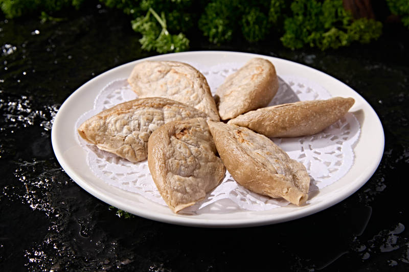 农家杂粮面食手工莜面锅巴饺子图片