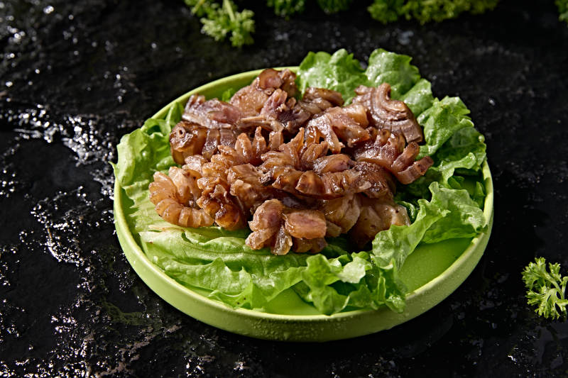 火锅涮煮荤类食材卤牛鞭花图片