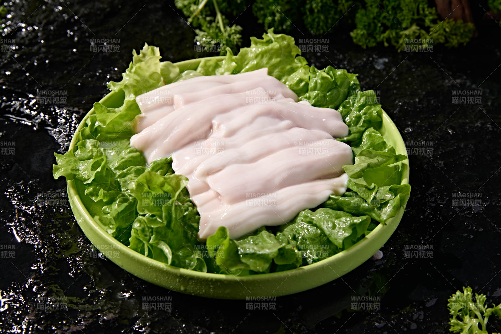 火锅涮煮生鲜食材鲜切段生牛骨髓图片