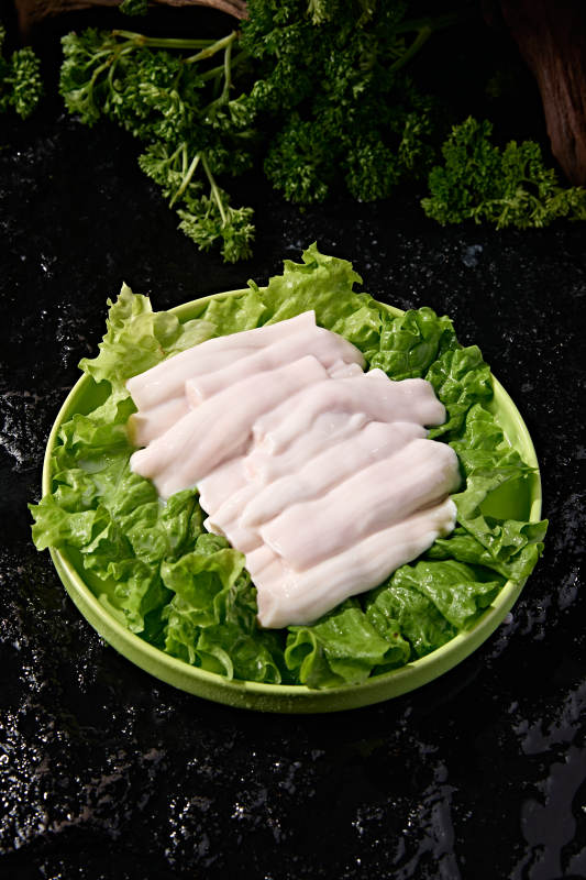 火锅涮煮生鲜食材鲜切段生牛骨髓图片