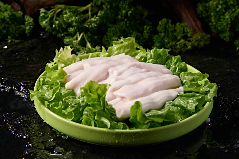 火锅涮煮生鲜食材鲜切段生牛骨髓图片