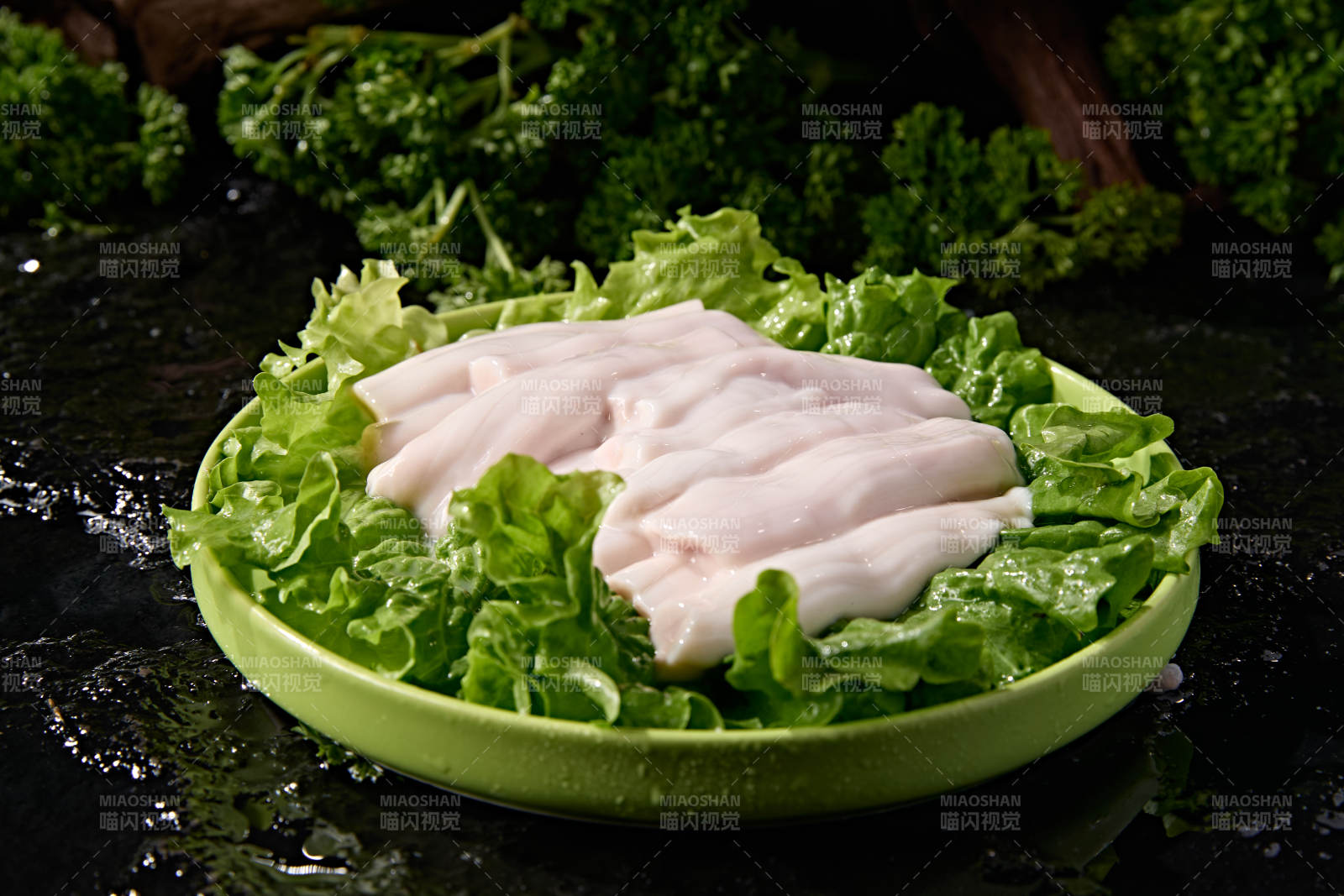 火锅涮煮生鲜食材鲜切段生牛骨髓图片