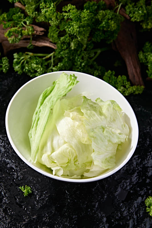 火锅涮菜食材新鲜球形西生菜图片