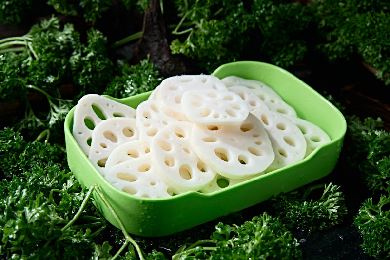 火锅食材新鲜脆藕图片