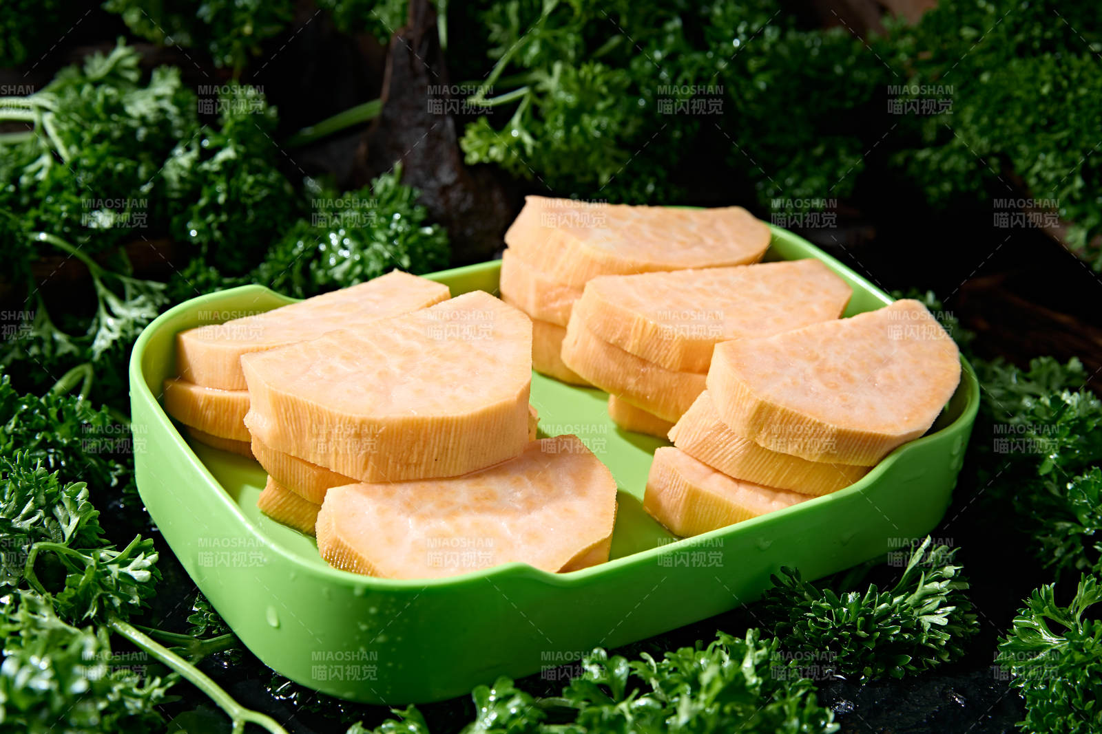 火锅食材新鲜黄心红薯地瓜图片