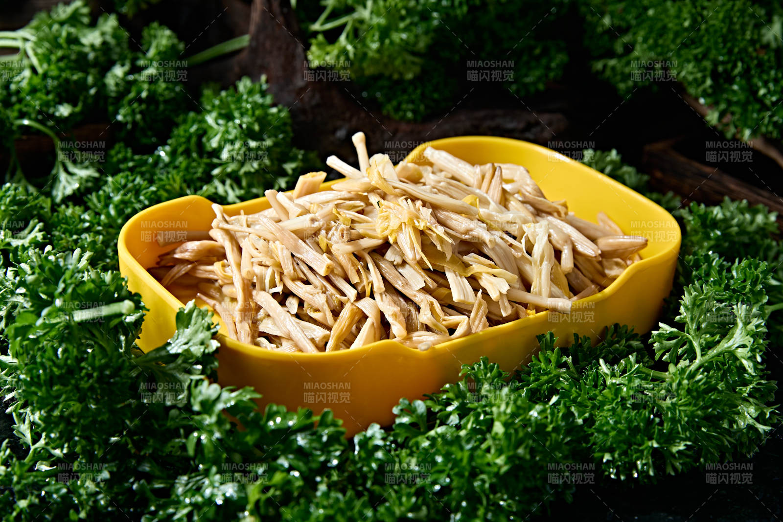 火锅食材泡发干黄花菜图片