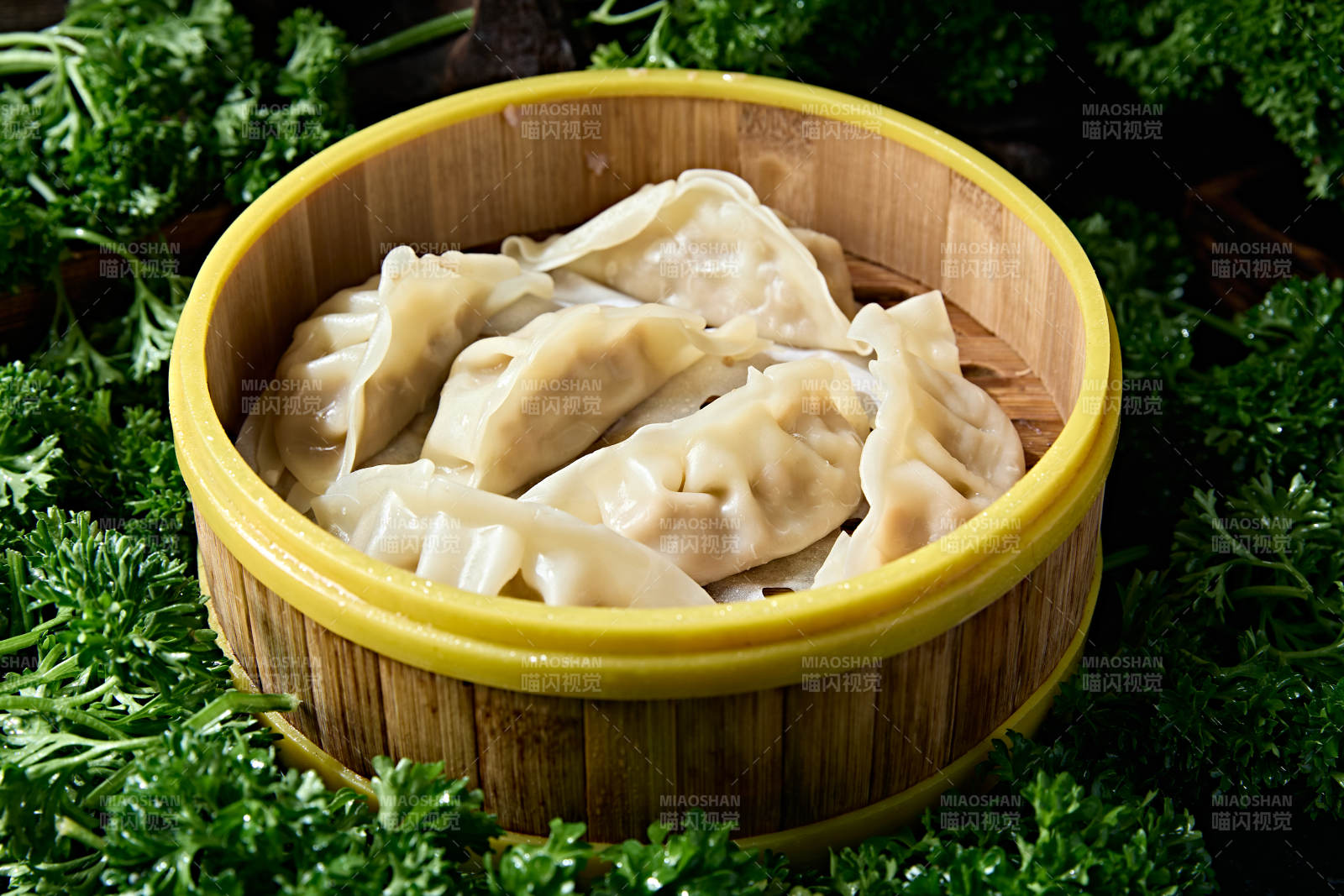 早餐点心现蒸手工蒸饺图片