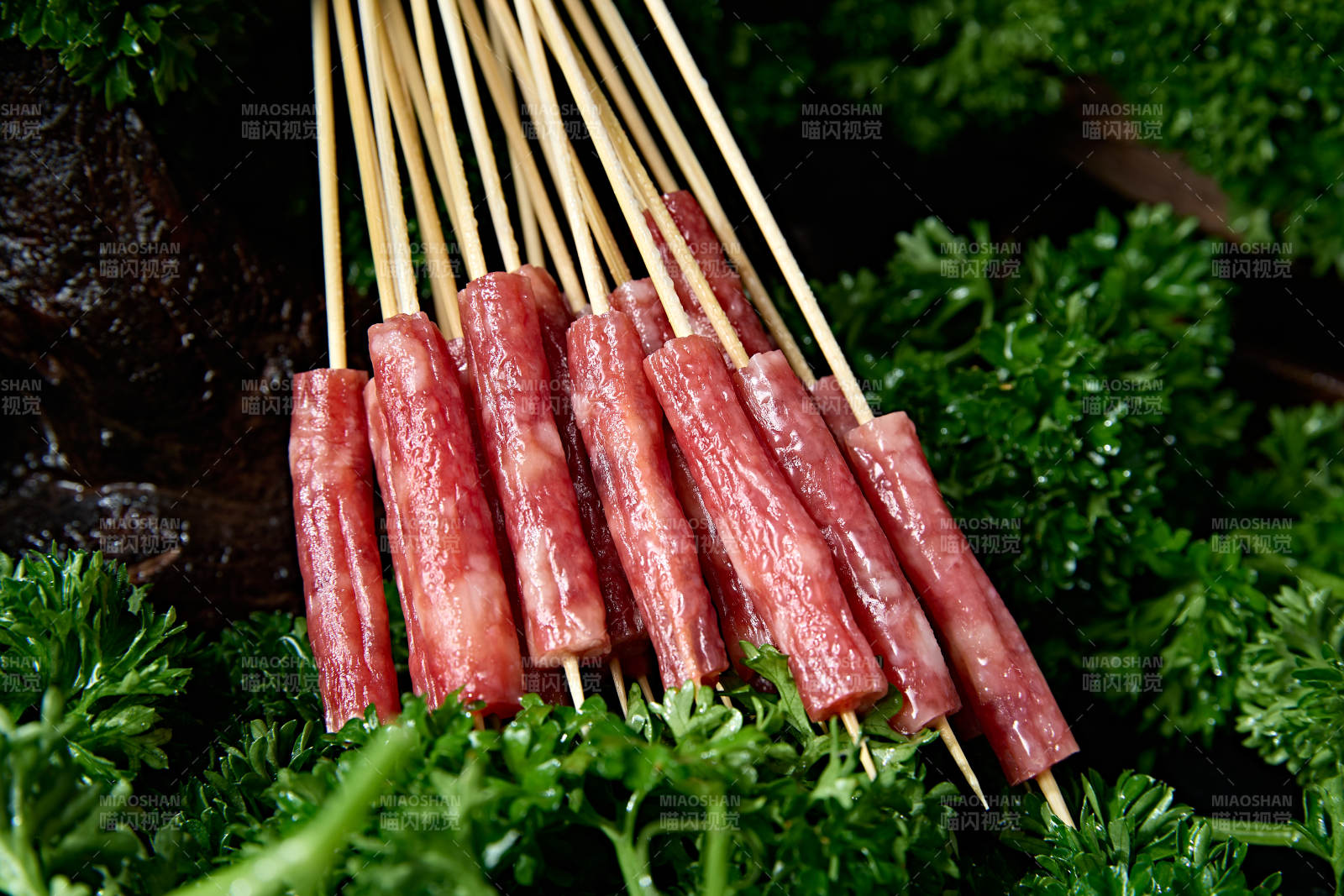 火锅食材广式腊肠小串图片