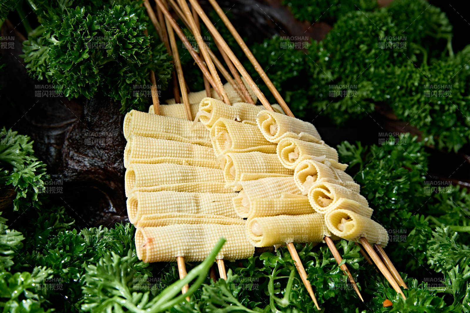 火锅食材现串千张豆腐皮卷图片