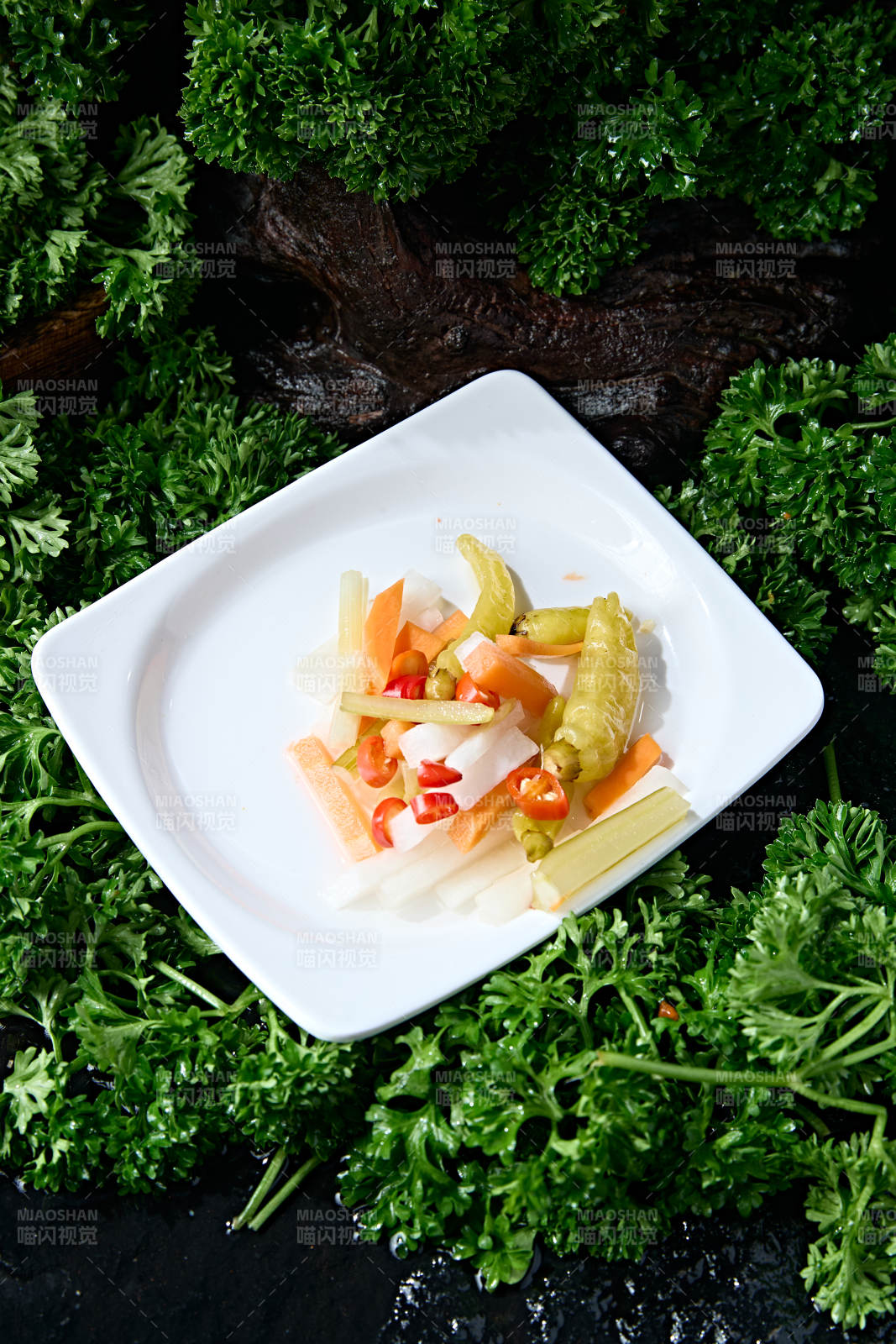佐餐小食清爽家常腌制素菜咸菜泡菜图片