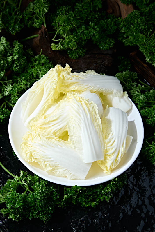 火锅食材新鲜娃娃菜图片