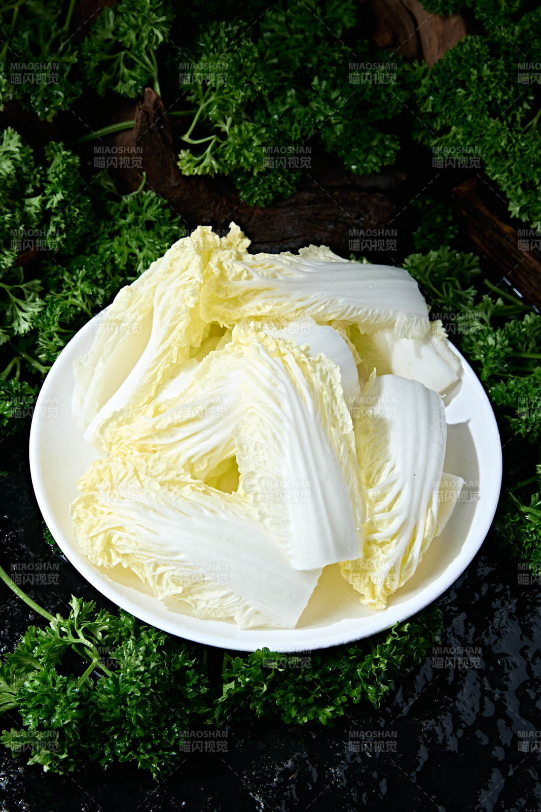 火锅食材新鲜娃娃菜图片
