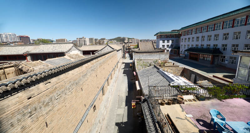 河北张家口市老城古街堡子里民居建筑图片