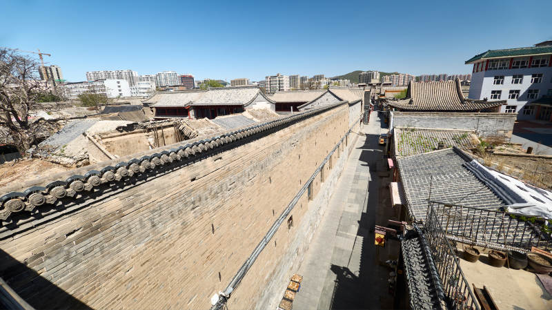 河北张家口市老城古街堡子里民居建筑图片