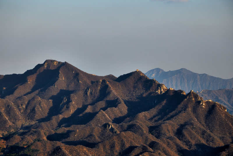 北京延庆区四海镇火焰山主峰风光图片