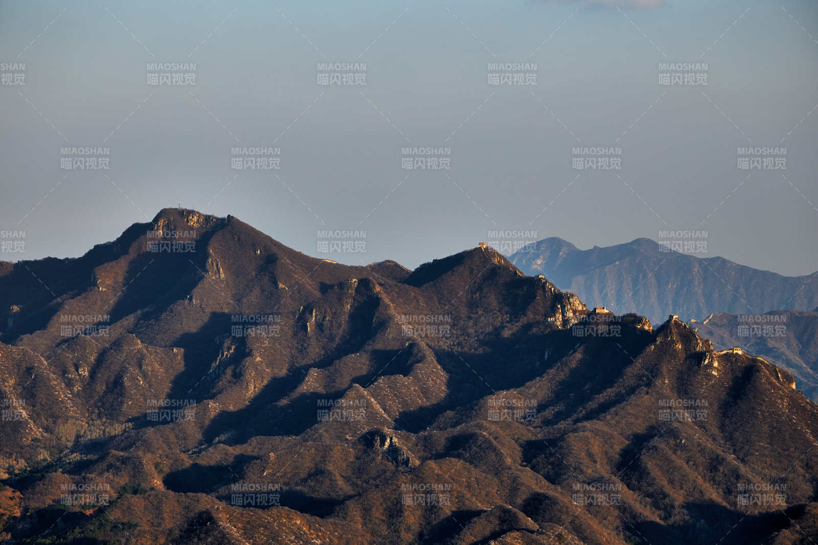 北京延庆区四海镇火焰山主峰风光图片