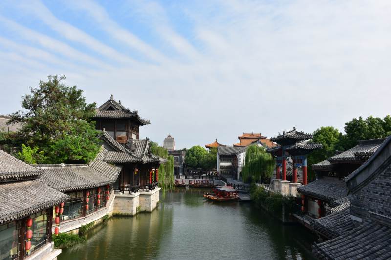 水乡古镇 小桥流水人家图片