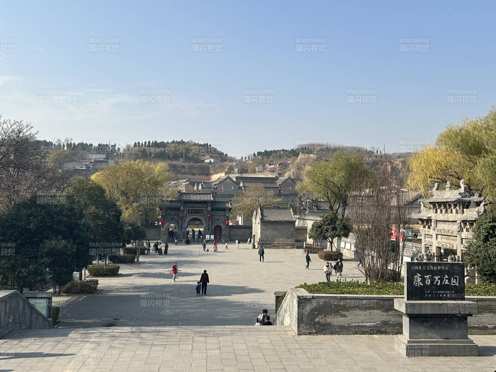 康百万庄园全景图图片