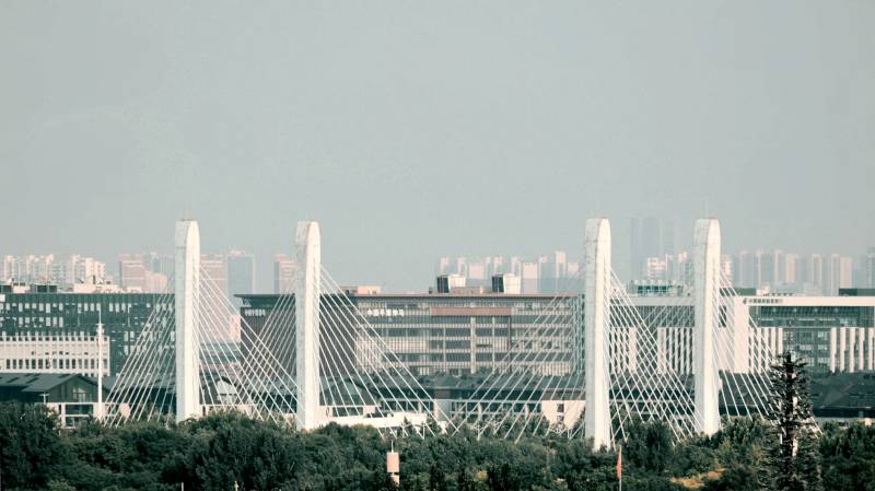 郑州大桥城市风光图片