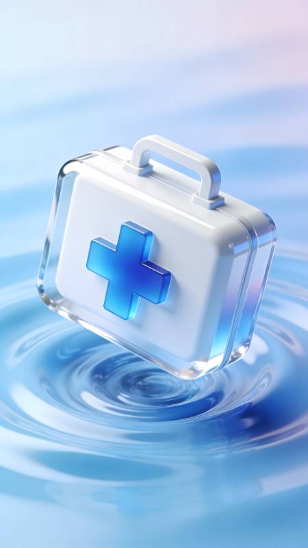 水上急救箱 蓝十字守护生命图片