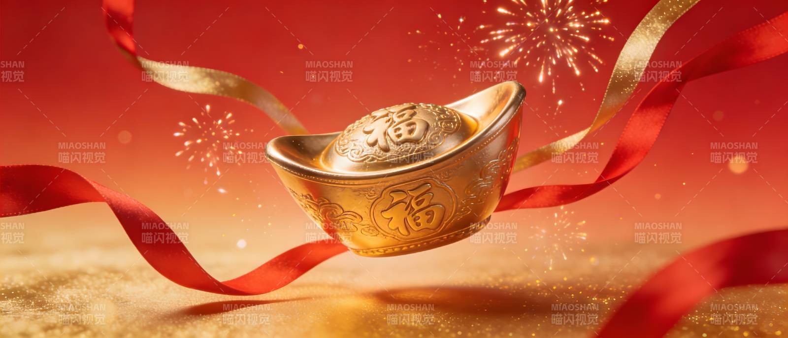金元宝迎新春 福运满堂红图片