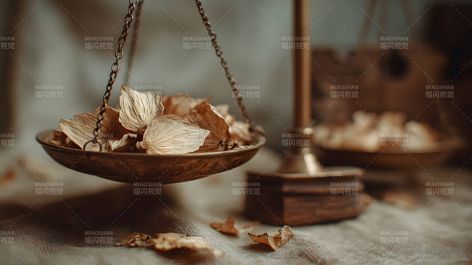 古秤称干花 静美如诗画图片