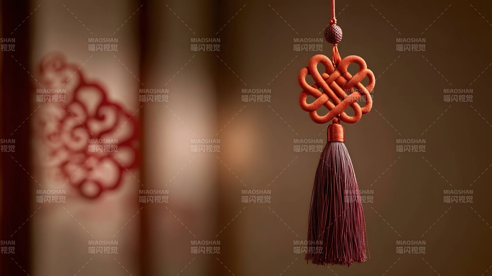 红绳结挂饰 吉祥寓意浓图片