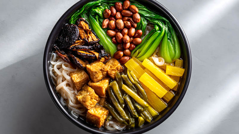 螺蛳粉 酸辣鲜香 料足味美图片