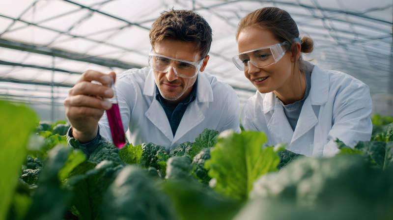 温室科研 检测植物样本图片