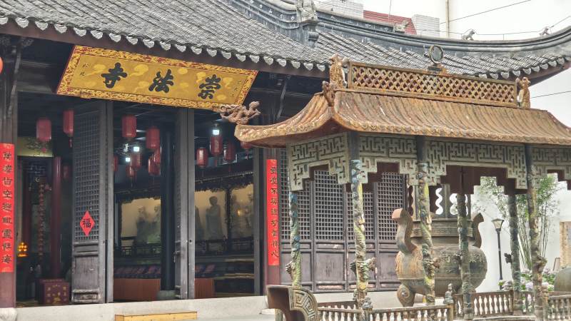 崇法寺古建筑风貌图片
