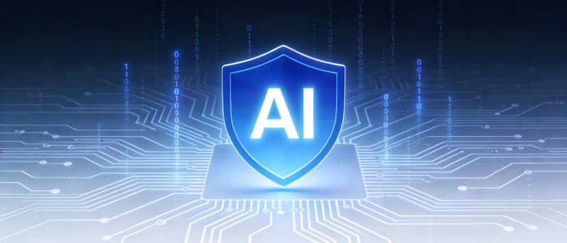 AI安全防护盾图片