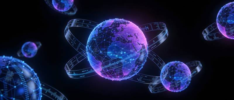 数字星球 未来科技图景图片