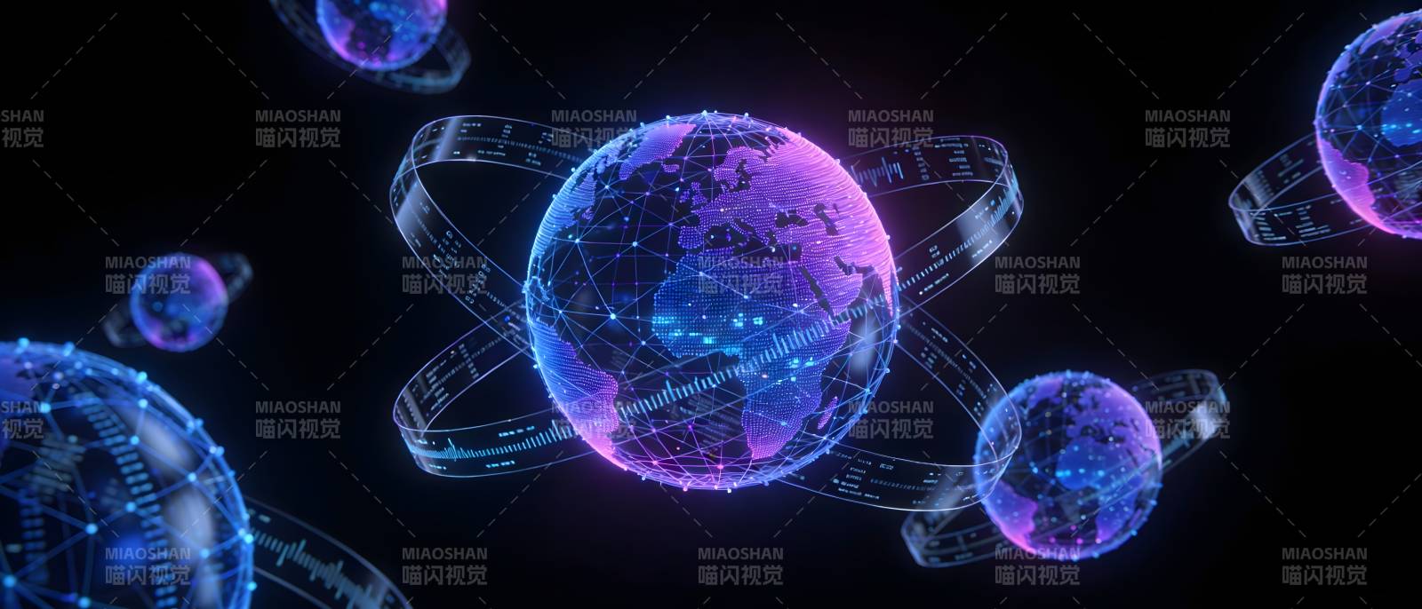 数字星球 未来科技图景图片