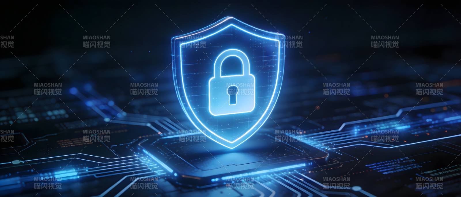 数字盾牌 守护网络安全图片