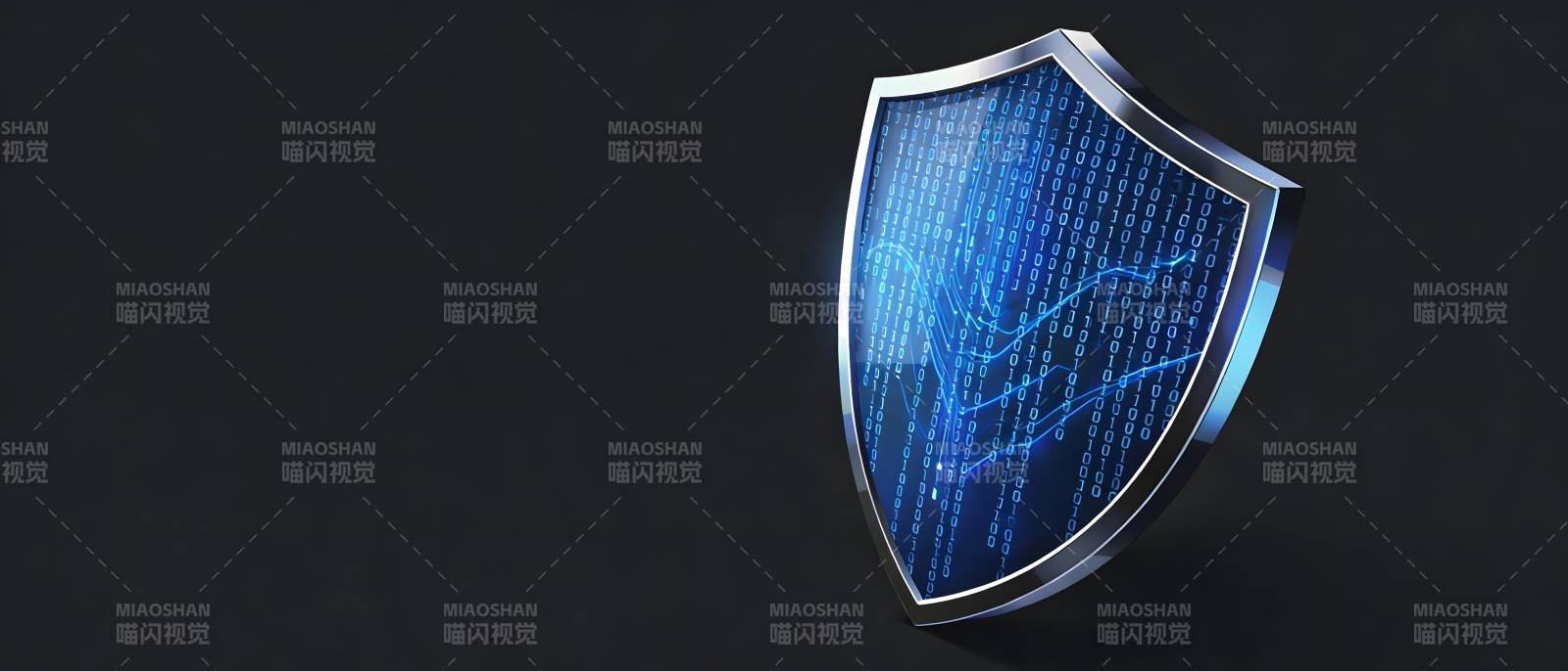 数字盾牌 守护网络安全图片