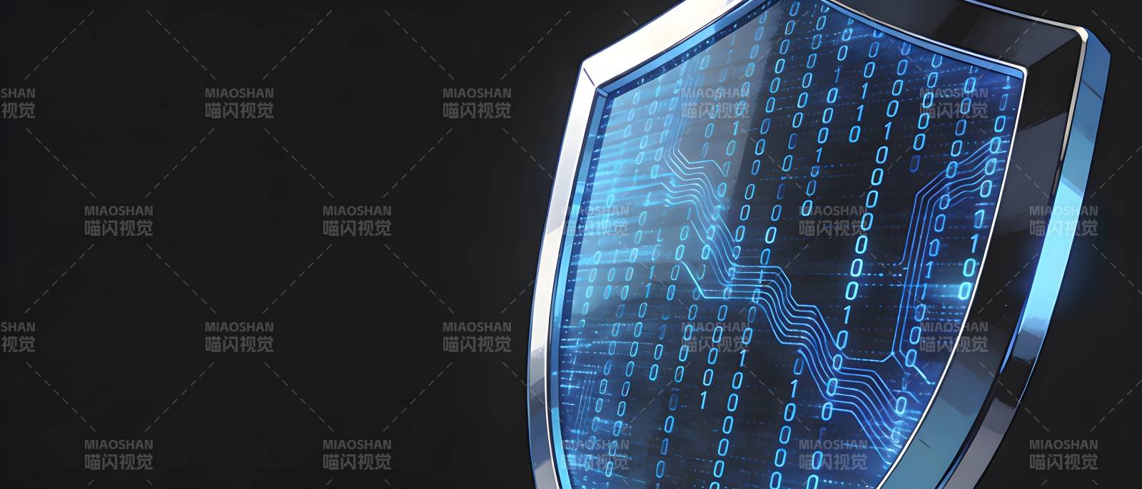 数字盾牌守护网络安全图片