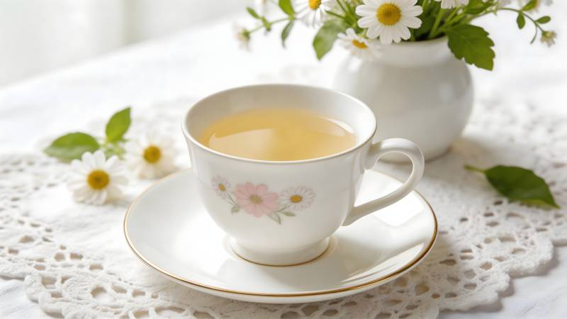 花茶静享 雏菊伴香图片