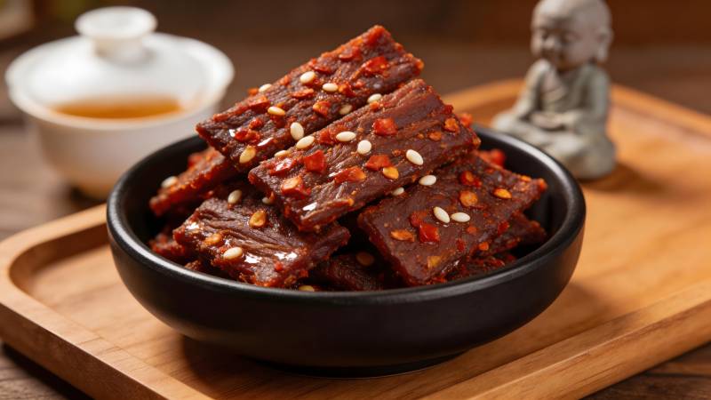 香辣牛肉干 佐茶小食佳图片