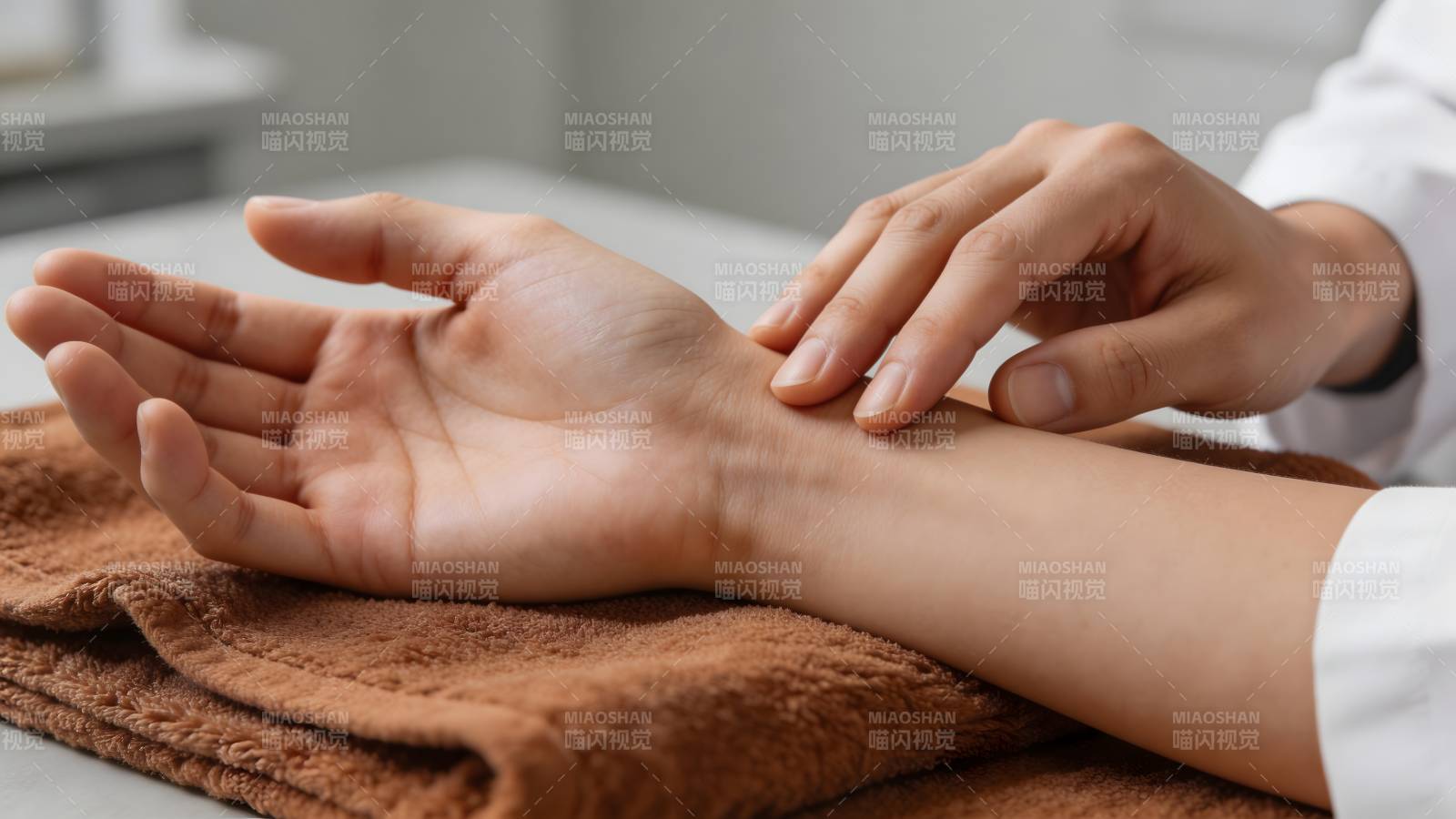 中医把脉诊健康图片