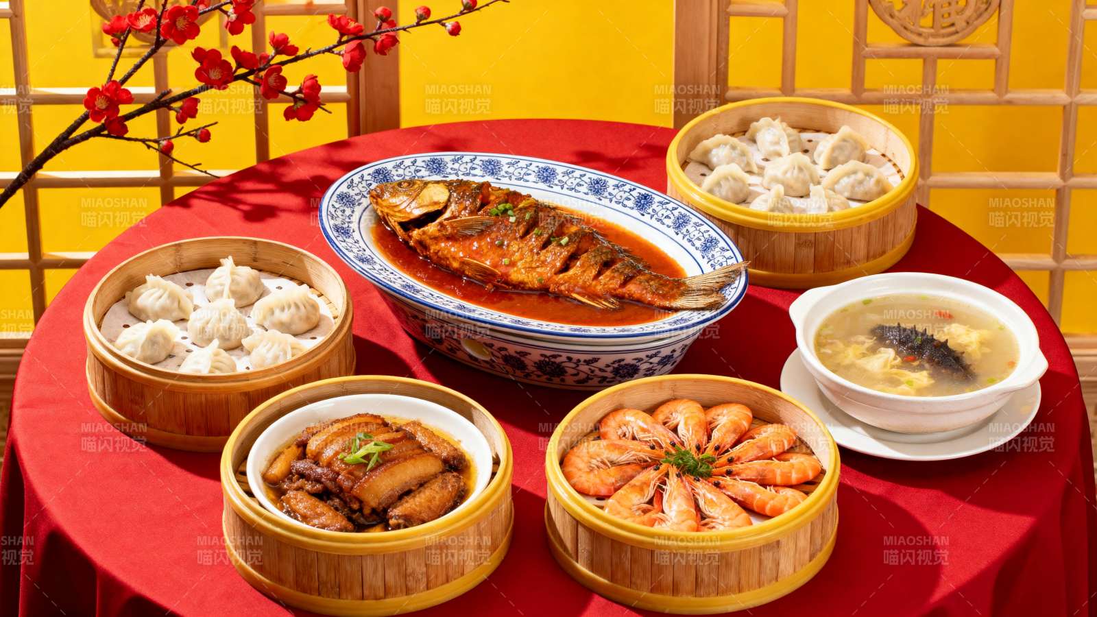年夜团圆宴 丰盛迎新春图片