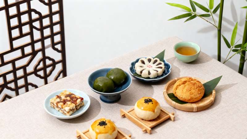中式茶点雅集图片