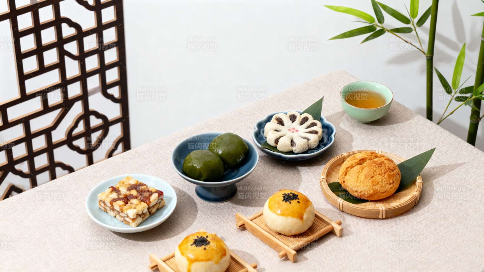 中式茶点雅集图片
