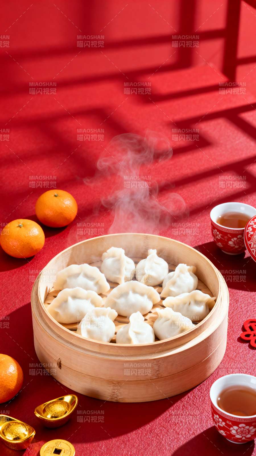 蒸饺飘香 年味满满图片