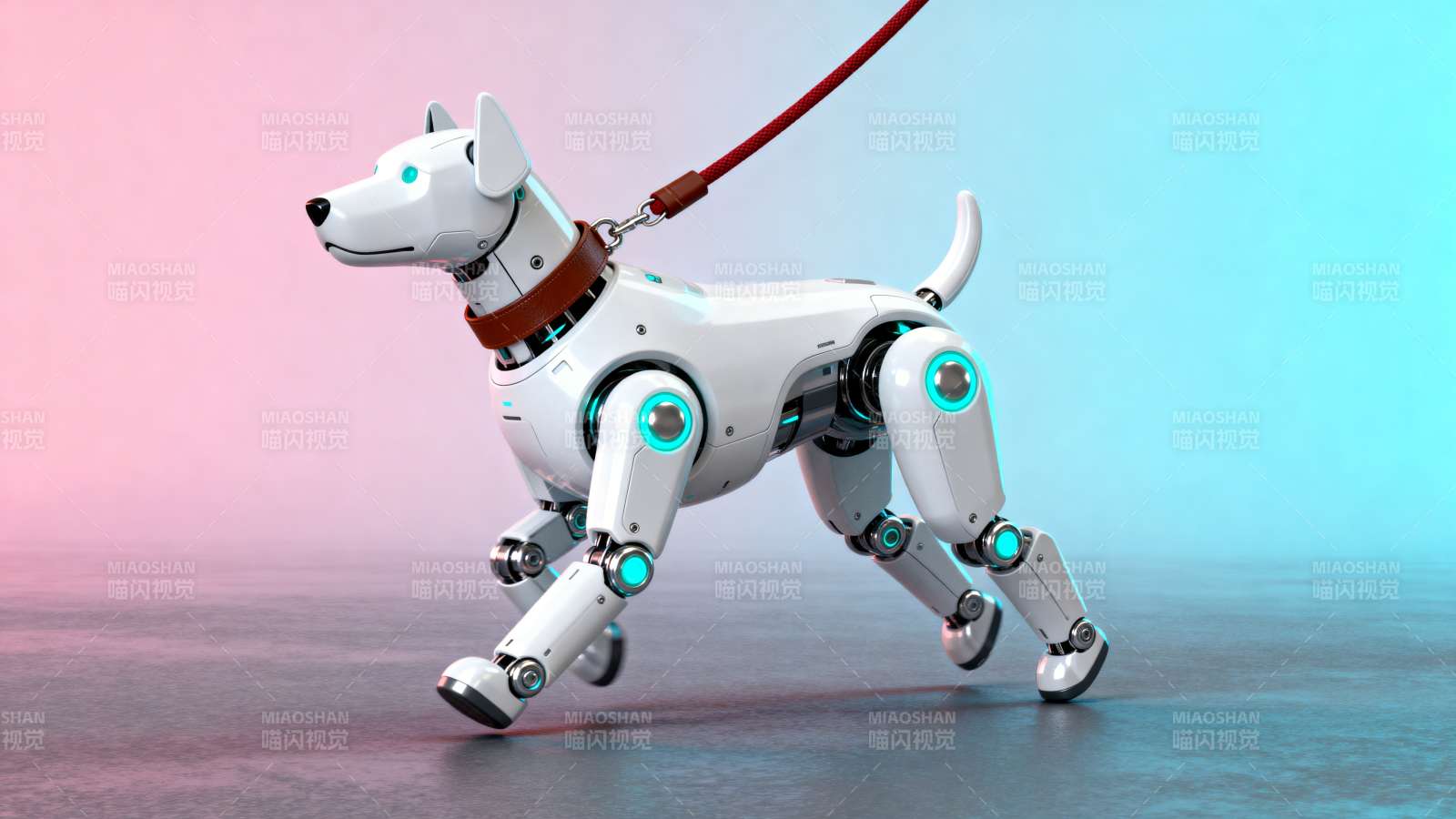 机器狗散步 未来已来图片