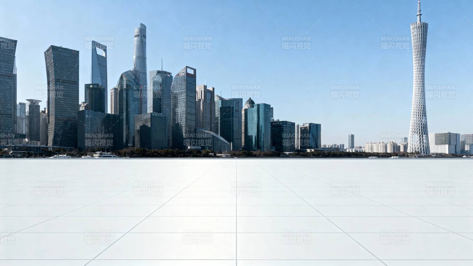 广沪天际线 现代都市风图片