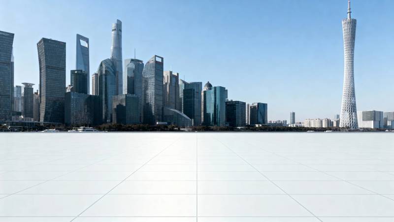 广沪天际线 现代都市风图片
