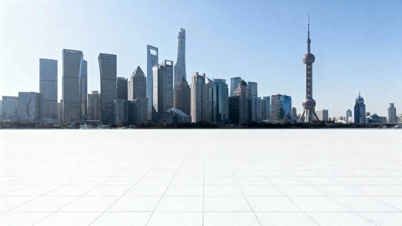 上海天际线 陆家嘴全景图片