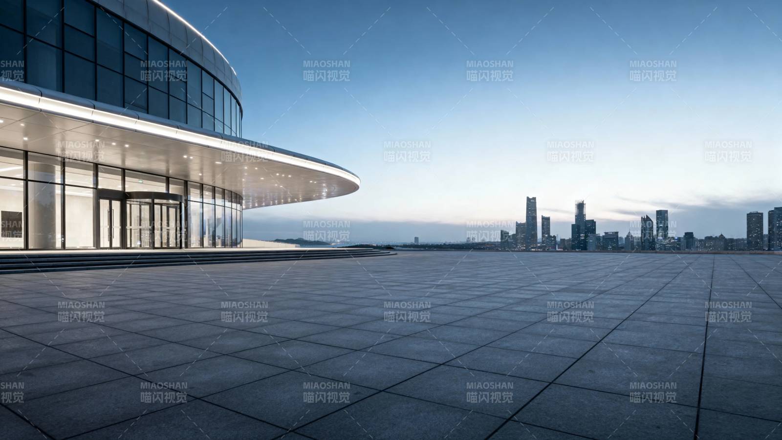 现代建筑与城市天际线图片